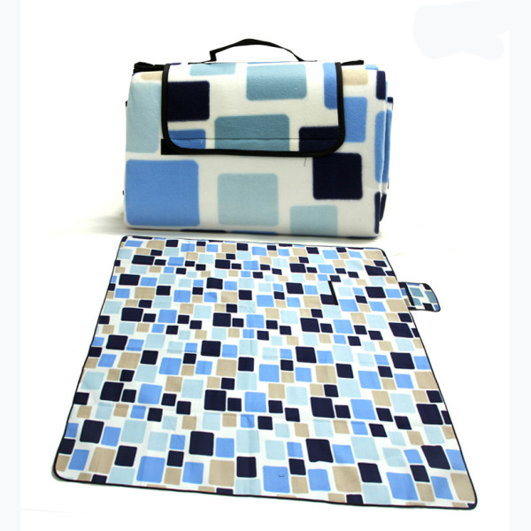 Perfect Beach Picnic Blankets Soft Sand Free Customized PEVA Bottom foldable beach mat picnic mat