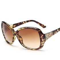 New Baroque Style Italy Designer Wholesale China Sunglasses Factory Women Butterfly Sun Glasses Leopard Frame UV400 133301