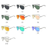 66626 Superhot Eyewear Rimless Pilot Style Sun glasses Shades Mens Polarized Driving Sunglasses