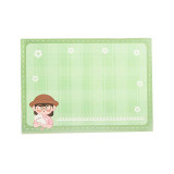 Student plan form memo pad cute and simple torn card hand account notes graffiti coloring week plan memo pad
