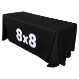 100% Polyester Full Color Dye Sublimation rectangular fitted loose fit table cloth
