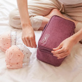 Wholesale Custom Promotion high quality Travel Pouch Organizer Bra Underwear Storage Bag