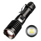 Hign-end Smart Screen Display 2200 Lumen Led Flashlight 26650 Battery Power Bank Function XHP160 High Lumen Electric Torch