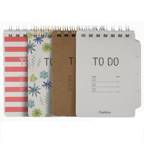 Custom Printing Travel Goal Hardcover Spiral Journal Book Notebook