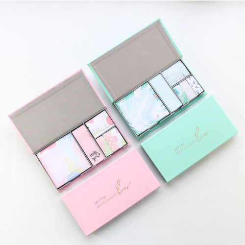 Candy office school multi desk bloc writing notes pad set stationery,cute kawaii sticky memo pads set gift 480pcs