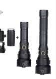2 in 1 26650/18650 battery zoomable  Hunting Usb Led Lantern Rechargeable tactical flashlight