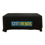 top selling custom 6ft stretch cover sale throw trade show table cloth