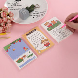 Creative cute note student  memo pad Allo Travel Diary can care convenient message paper note pad customize