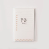 Creative Cartoon simple and fresh pp frosted notes can be torn and portable school student memo pad