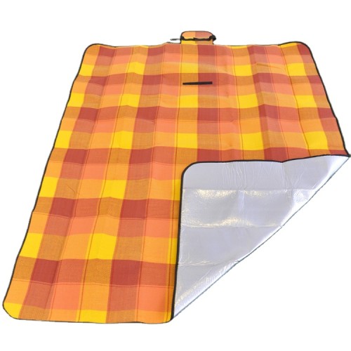 2021 hot sale eco-friendly camping mat green polor fleece picnic mat