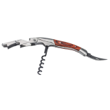 Kitchen Accessories Stainless Steel Waiters Rosewood Wine Bottle Corkscrew All In One Wine Bottle Opener