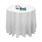 hot sale printing heat resistant cloth coral round  fabric table cover
