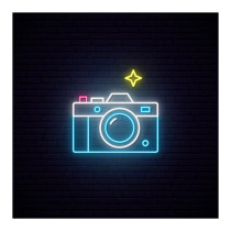 customized Rolling Stone Vivid Neon Signwith Custom Acrylic Real Glass Neon Sign Light Tube Not Led