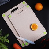 Wheat Straw Plastic Chopping Board Multifunctional Chopping Cutting Board For Kitchen