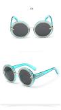 Fashion Sunglasses Women Brand Designer Glasses for Women oculos de sol Feminino Steampunk Mental Frame Polarized Blue 127601