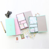Candy office school multi desk bloc writing notes pad set stationery,cute kawaii sticky memo pads set gift 480pcs
