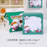 Natural scenery  memo pad can be torn N times stickers cute creative notes this student message memo pad
