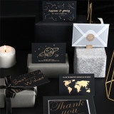 Wholesale thank you business card insert card with custom logo