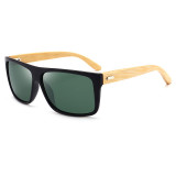 Superhot Eyewear A0401 Polarized Bamboo Sunglasses