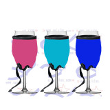neoprene champange cooler/wine glass cooler