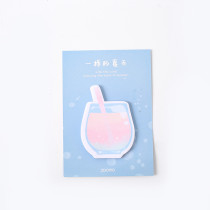 Cute kawaii Korean summer series school sticky notes pad self-adhesive memo pad stationery