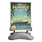 wholesale outdoor waterbase display board pavement sign poster stand