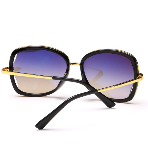 2017 Gold Alloy Frame Butterfly Shape Classical Style PC Lens Taizhou Sunglasses Factory OEM Eyewear 138501