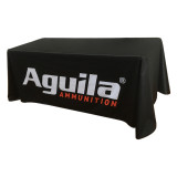 High Quality Waterproof  Painting Designs Custom Colour Logo Printing Knitted Polyester Table Cloth Table Cover Printing