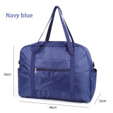 Large capacity waterproof folding hand luggage business trip short distance travel bags with one-shoulder pull rod luggage bags