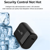 New Arrivals 20W PD Portable Wall Charger Travel Adapter 20W USB C PD Charger Fast Charging for iPhone 12