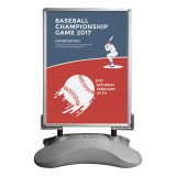 wholesale outdoor waterbase display board pavement sign poster stand