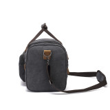 Large Capacity Duffel Bag Canvas One Shoulder Men's Outdoor Hand Travel Bag Support Custom Logo