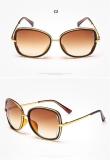 2017 Gold Alloy Frame Butterfly Shape Classical Style PC Lens Taizhou Sunglasses Factory OEM Eyewear 138501