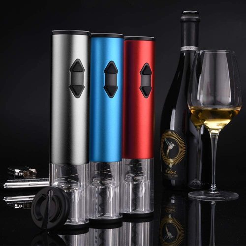 Wine Bottle Opener Automatic Electric Wine Bottle Corkscrew Opener with Foil Cutter