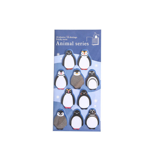 Creative cute animal sticky memo pad students can paste message memo pad