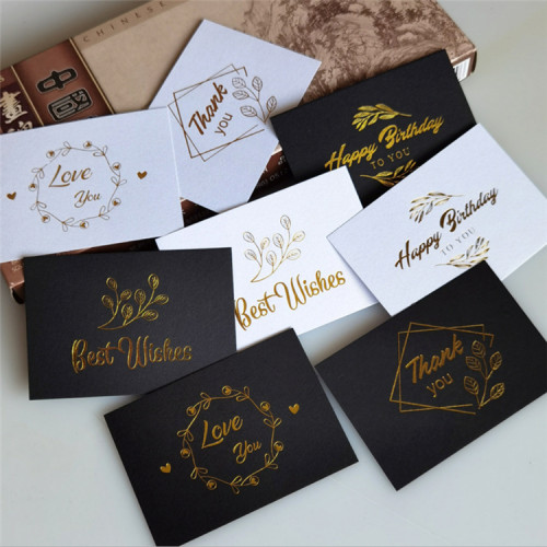 Custom thank you cards with envelopes  for customers