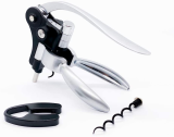 Good Quality Red Wine Opener Foil Cutter Reusable Lever Bottle Corkscrew Zinc Alloy Rabbit Wine Opener