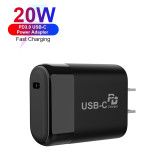 New Arrivals 20W PD Portable Wall Charger Travel Adapter 20W USB C PD Charger Fast Charging for iPhone 12