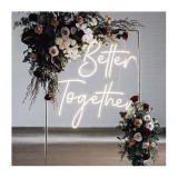 China Factory Drop Sipping Led Lighting Acrylic Led Neon Logo Signage Wedding Party Bar Custom Made Neon Sign