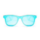 70507 Superhot Eyewear 2019 Square One Piece Lens Custom Logo Bamboo Sunglasses