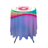 best price 100% polyester cloth free stretch event round table cover