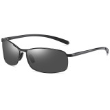 69626 Superhot Eyewear Rectangle Aluminum Magnesium Frame Men's UV400 Polarized Sunglasses