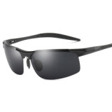 10062 Superhot Eyewear Custom Logo Aluminum Magnesium Alloy Polarized Mens Sunglasses