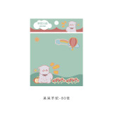 Creative cute pet paradise  school student sticky  memo pad  Small animal sticky notes