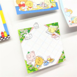 Creative cute kawaii cartoon school student Pippi dog series sticky notes memo pad stationery supplies customize 60sheets