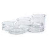 Made in China disposable PET plastic cup PET yogurt cup plastic ice cream cup with lid