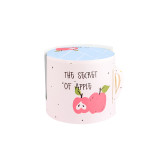 Creative cute kawaii cartoon school student cup shape paper bricks sticky notes memo pad stationery supplies customize 400sheets