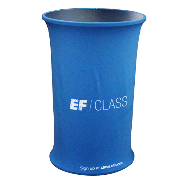 tension fabric display pop up exhibition portable counter