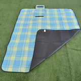 2021 hot sale eco-friendly camping mat green polor fleece picnic mat