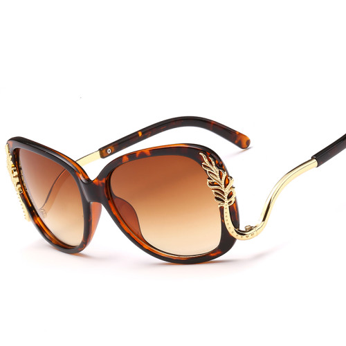 Vintage Ladies Oversized Sunglasses Women Brand Designer Gradient uv400 Sun Glasses For Woman Black Oculos lunette 135101